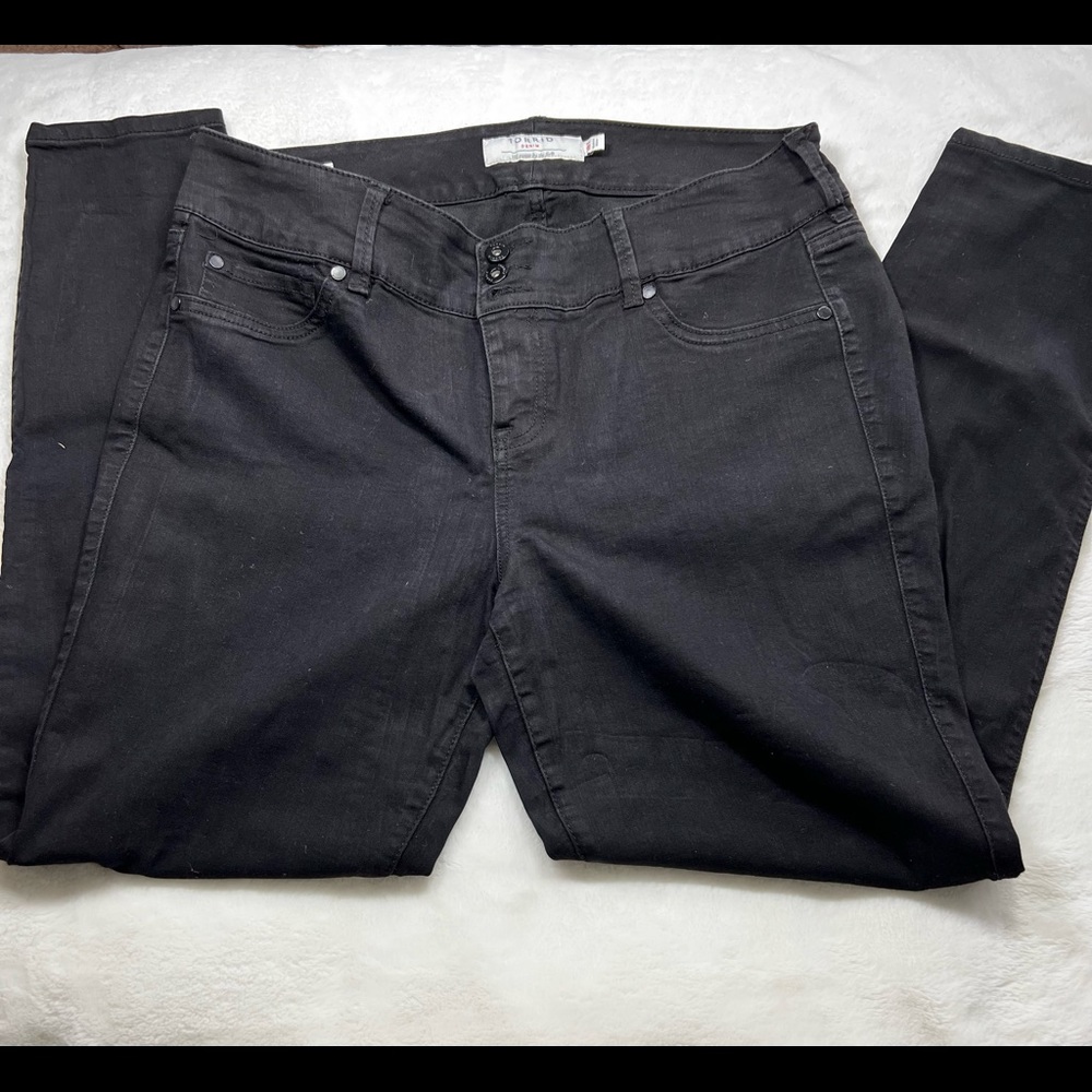 Torrid Black Skinny Jeans